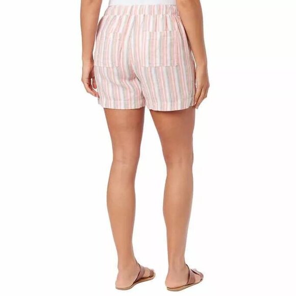 pink NWT Ladies' Linen Blend Short Briggs - Picture 6 of 6